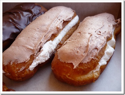 cream filled doughnuts